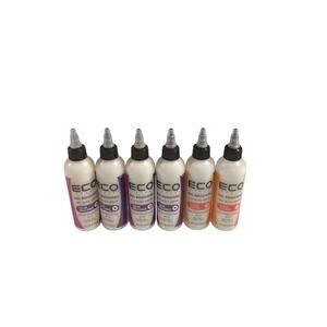 Eco Style Gel Boosters Mix In Oil Serum Color Brilliance Strand Restore 6 Pack